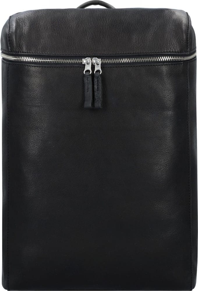 Harold's Box Dagrugzak Leer 40 cm Laptop compartiment - 45cm (18 duim) - schwarz