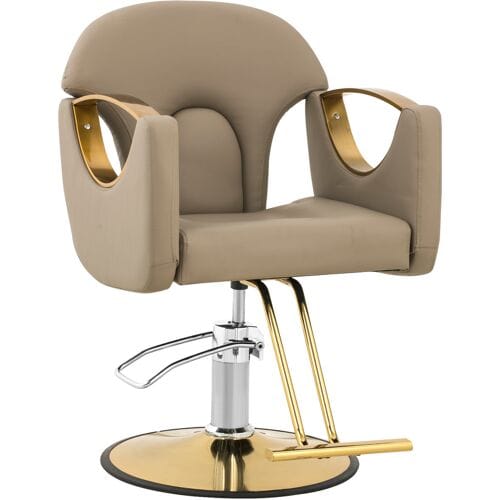 physa Kappersstoel met voetsteun - 53 - 64 cm - 180 kg - beige 10040892