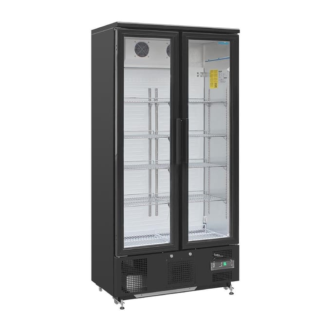 Polar G-serie rechtopstaande gekoelde bardisplay met 2 klapdeuren