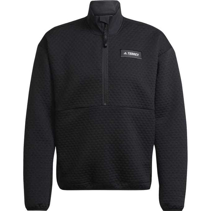 Fleece Jack adidas Pull Terrex Hike Full Zip Fleece polyester recyclé