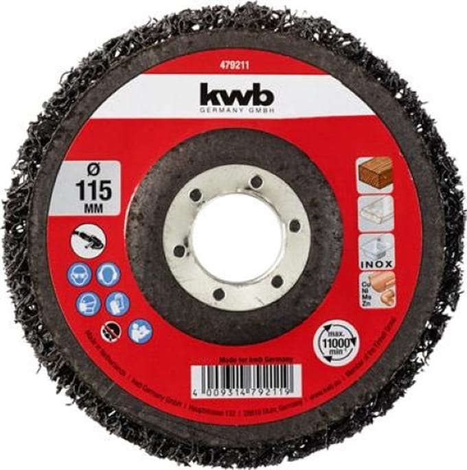 KWB Reinigingsschijf 115 mm D115