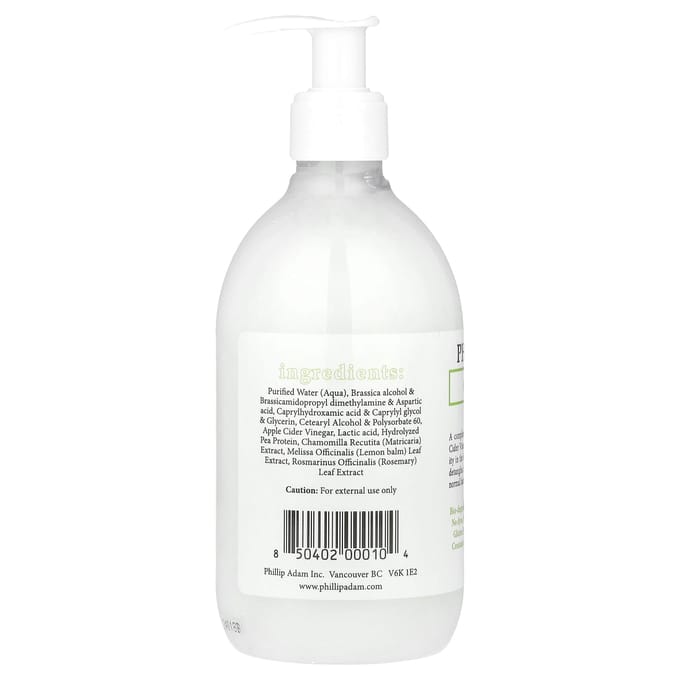 Phillip Adam, Conditioner, Fragrance-Free, 12 fl oz (355 ml) white