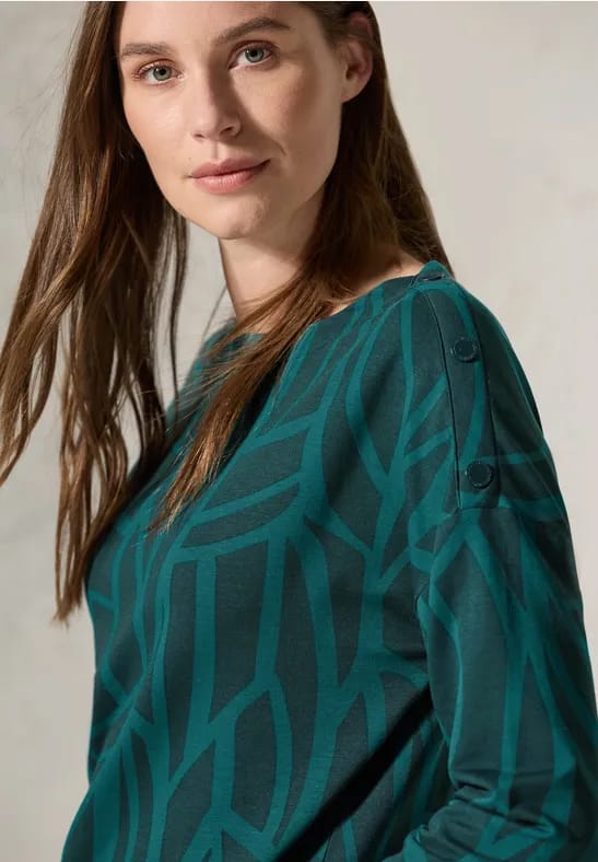 Shirt met knopen