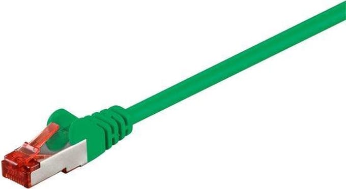 Wentronic 68289 - Cat 6 UTP-kabel - RJ45 - 1 m - Groen - 10 stuks