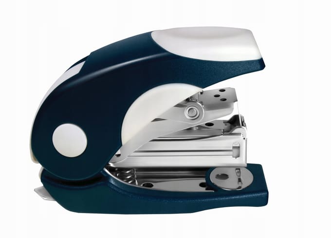 TETIS ORKA GV090 Mini Nietmachine - Marineblauw, 20 Vel