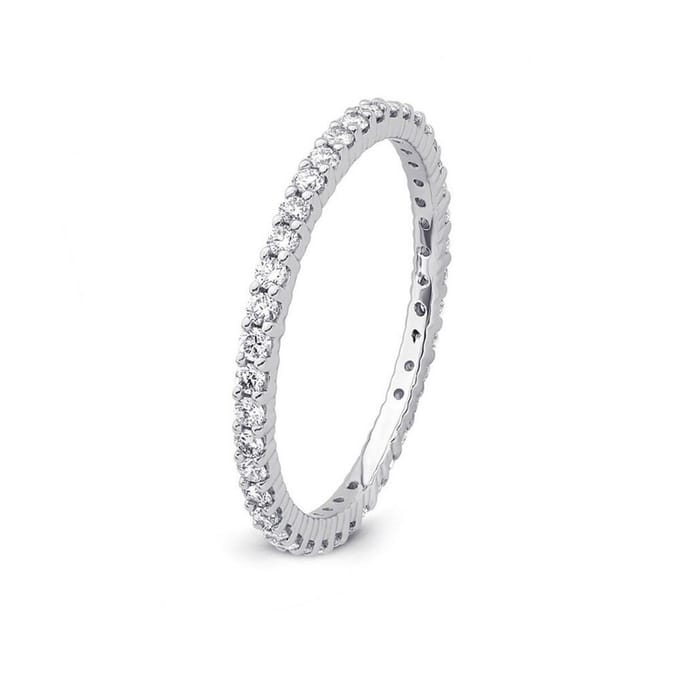 Luna Creation - 704.0255 - Ring - Dames - 750WG - Ringmaat 55