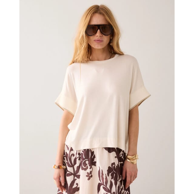 Summum 3s5326-30790 122 top boxy knit trims