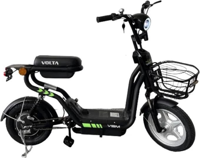 VOLTA Ecowielen SM - elektrische bromfiets scooter met pedalen - 220W motor