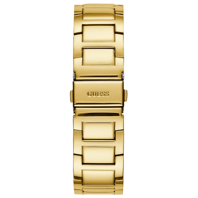 Guess W1156L2 Dames Gouden Horloge Met Kristallen
