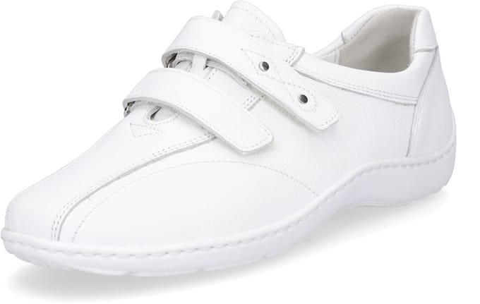 Waldläufer dames leren klittenbandschoen Henni wit 9