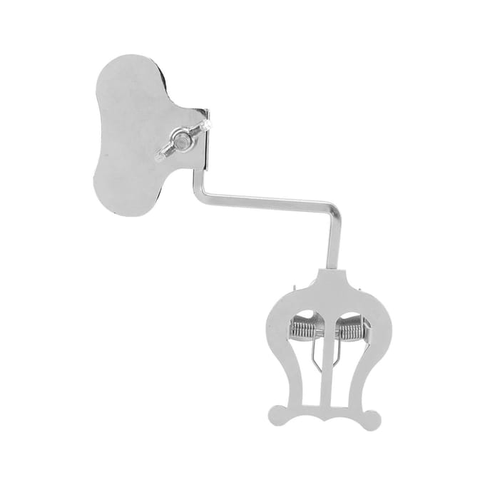 Muziekmap Mini Draagbaar Wind Universeel Muziekpartituur Marcherende Bladmuziekhouder white