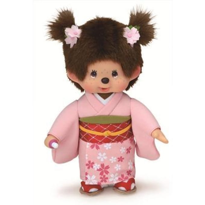Bandai Monchhichi - Kimono Roze Poppetjes en figuren