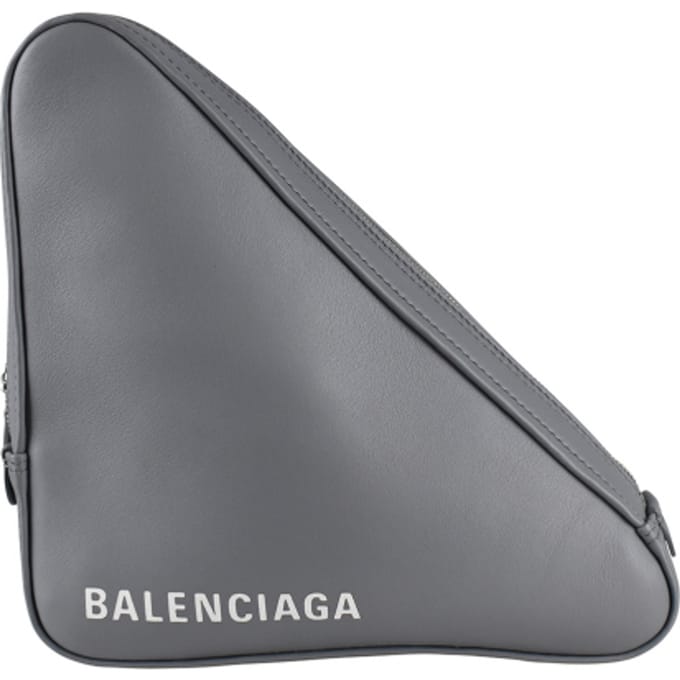 Balenciaga Clutch Triangle Grijs