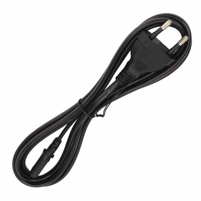 Stroomkabel naaimachine Professionele vervanging Stroomkabel naaimachine voor Singer voor EU PLUG black