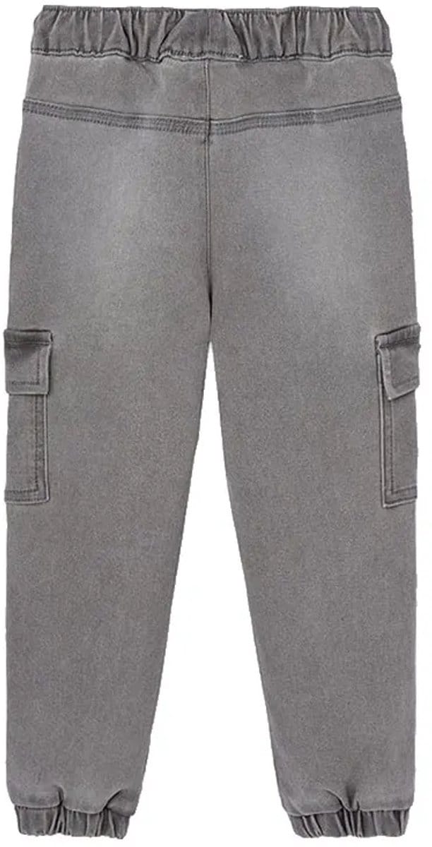 Boboli Denim Knit Broek Grijs 3 Years Jongen