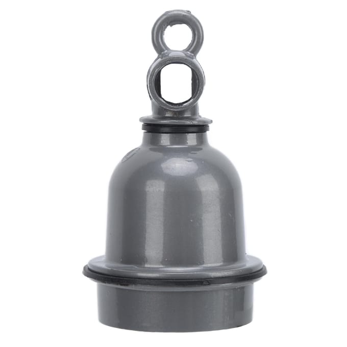 Warmtelamp Fitting Infrarood Broedwarmte Lamp Fitting voor Pluimvee en Vee Broeden gray