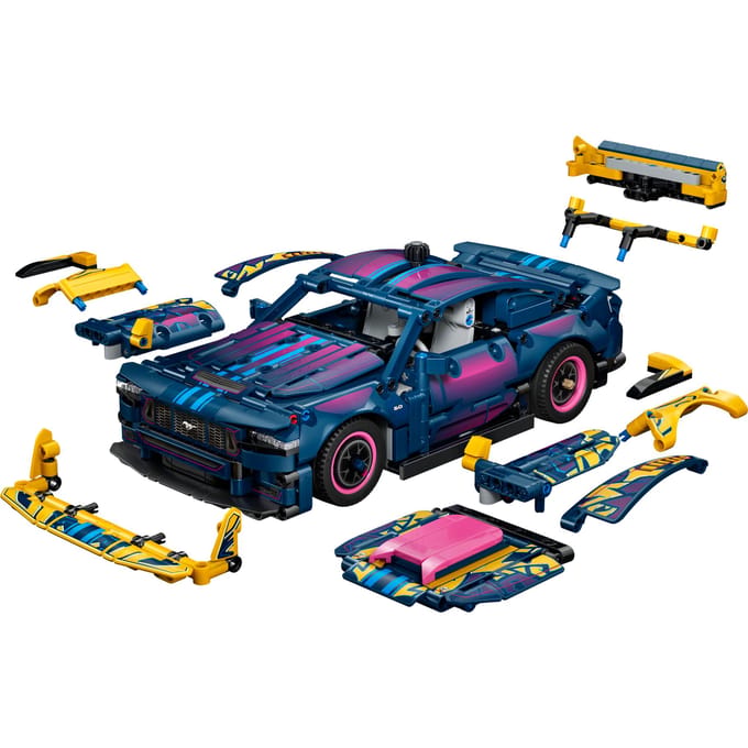 LEGO Technic Aanpasbare Ford Mustang GT Auto Speelgoed voor Kinderen en Decoratie 42236