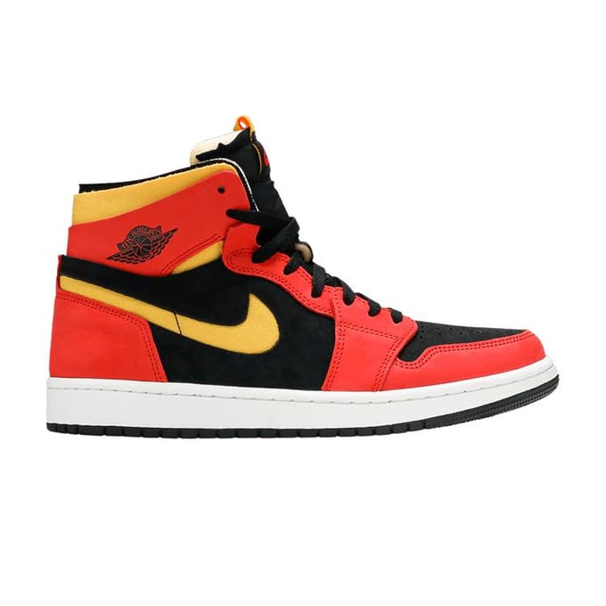 Jordan 1 High Zoom Air CMFT Noir Rouge Chili 40.5 black