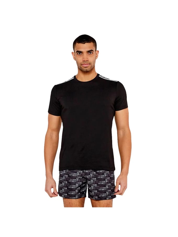 Emporio Armani Man Jersey T-Shirt Beachwear