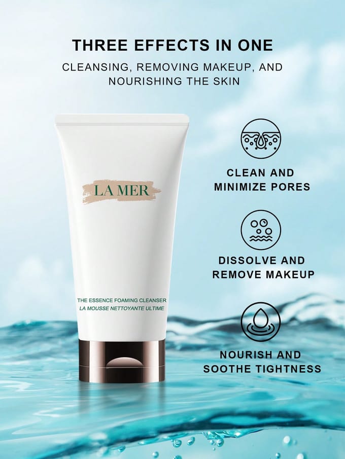 LA MER The Essence Foaming Cleanser - Zachte Reiniging 30ml 30ml beige