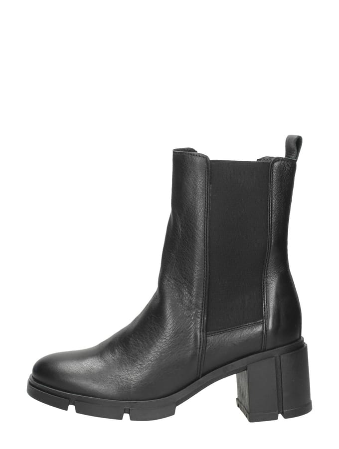 Tango Romy Heel 9 Enkellaarsjes - Enkelboots - Dames - Zwart - Maat 37