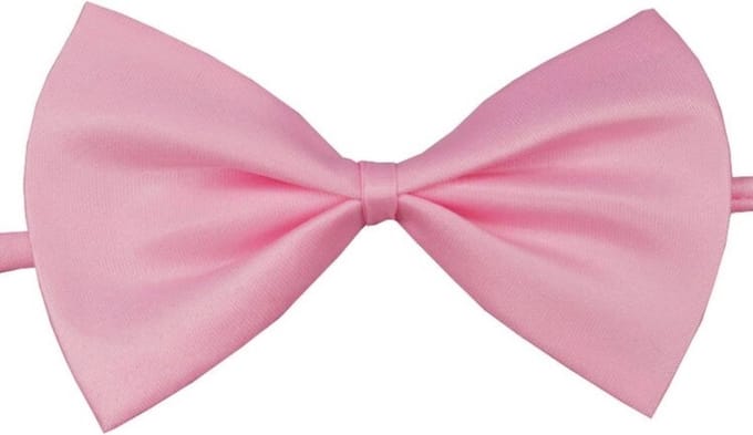 Fako Fashion - Kinder Vlinderstrik - Vlinderdas - Kinderstrik - Strik - Basic - 10cm - Roze