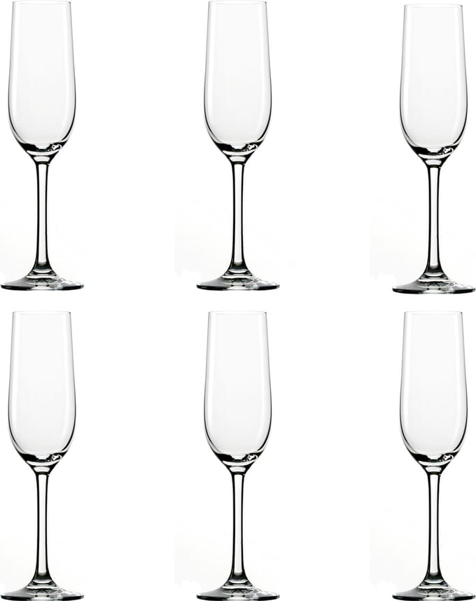 Stölzle Lausitz Classic Champagneglas / Flute 19 Cl - 6 Stuks