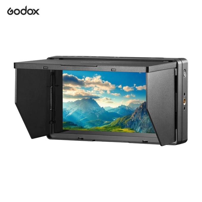 Godox GM55 5,5 pouces IPS écran tactile sur caméra moniteur 4K sortie HDMI 160 degrés grand Angle de vision 3D LUT noir