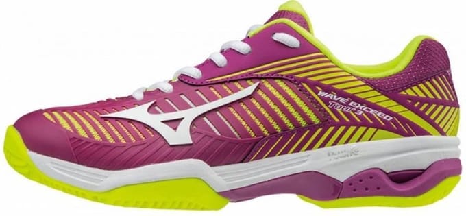 Mizuno Wave Exceed Tour 3 CC Purple/Yellow