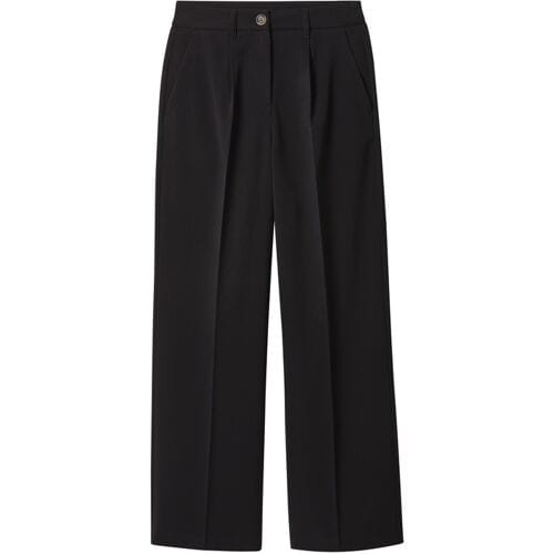 ESMARA Dames broek - Wide leg (Zwart, 36)