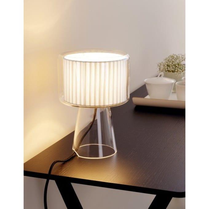 MARSET Mercer tafellamp, polyester, Ø 29 cm