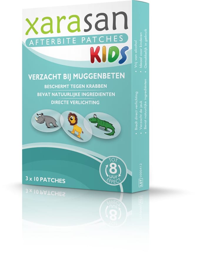 Xarasan - Afterbite Patches - Muggen Na de Beet Pleisters - 30 stuks - 8 uur effect