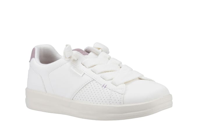 HEYDUDE Karina Duo Classic Dames Sneakers Van Polyurethaan In Het Wit
