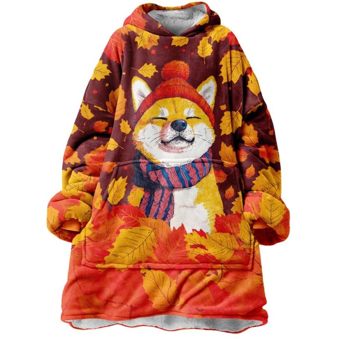 "Autumn Shiba" Knuffeltrui Huggie