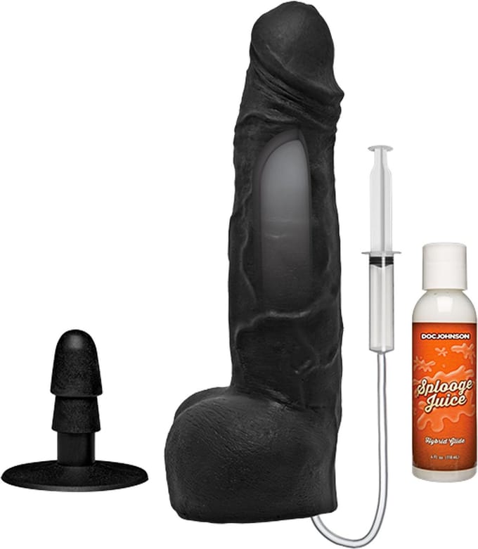 Squirting Cumplay Cock Dual Density ULTRASKYN  - 10 Inch -