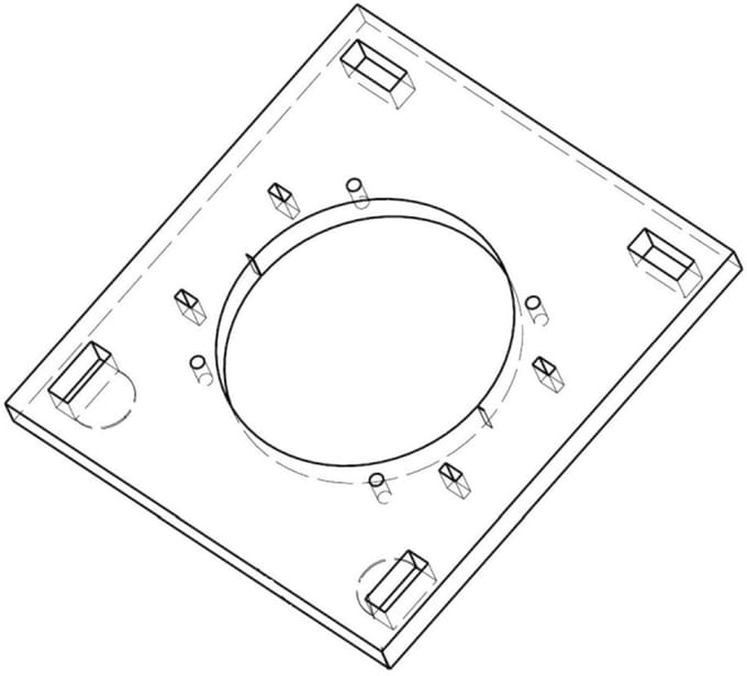 Wolf Warmte-isolatie voorzijde voor NK-32-40, 1603601