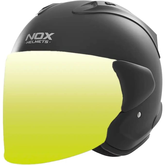 Iridium motorhelm scherm Nox Jet N220S
