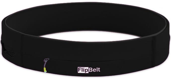 Flipbelt Zipper Zwart - Running belt - Hardloopriem - XL