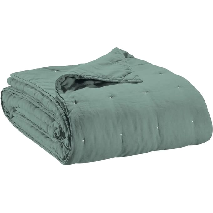 Stonewashed katoenen sprei Vivaraise Zeff