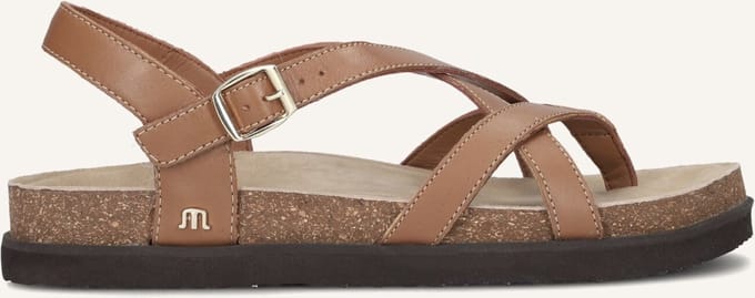 Maruti Fae Sandalen - Dames - Camel - Maat 38