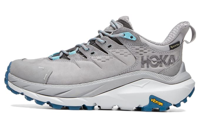 HOKA Dames Kaha 2 Low GORE-TEX 'Sharkskin Blue Coral' 39