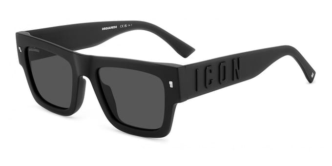 Dsquared2 ICON 0021/S Matte black 52/20/145 UNISEX Zonnebrillen