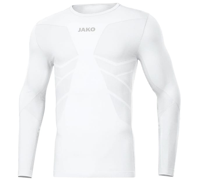 Jako Comfort 2.0 Longsleeve Heren - Wit | Maat: M