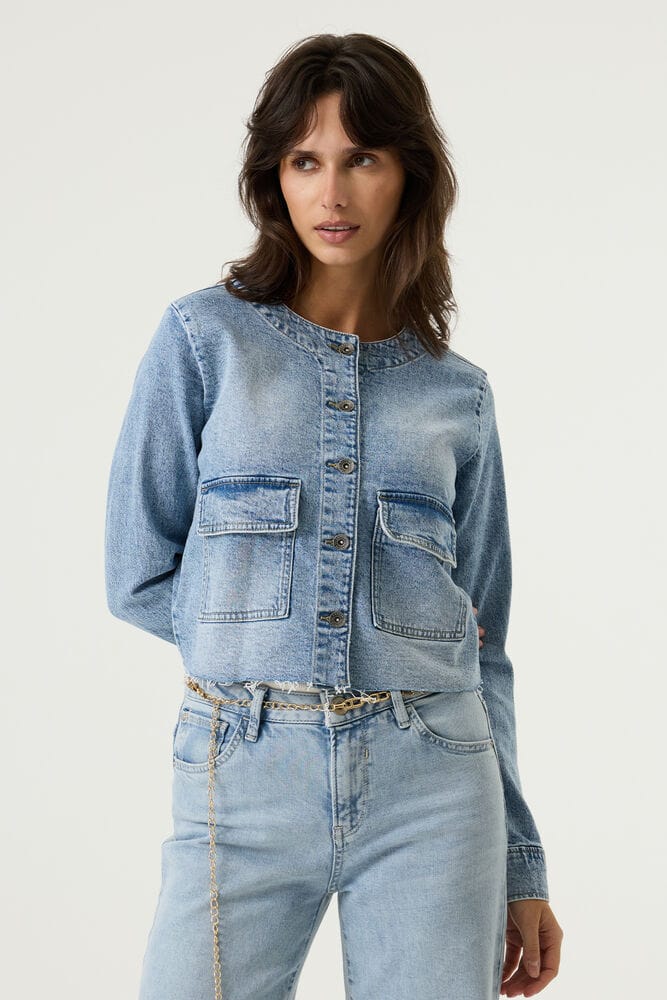 Garcia denim jack light used