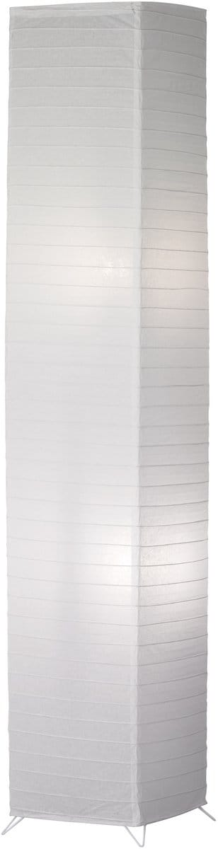 REALITY BAMBOO - Vloerlamp - Wit - excl. 2x E27 4,9 W - Bewegingssensor