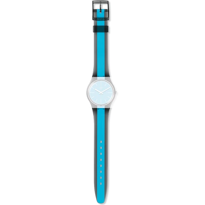 Swatch Plastic - Originals Medium (34mm) /Access/Solar/Musicall/Stop - G/SK/SL/SR/SS/SO28 AGM186 GM186 Azzurrami Horlogeband