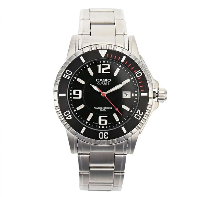 Casio Casio Collection herenhorloge Zilverkleurig MTD-1053D-1AVES