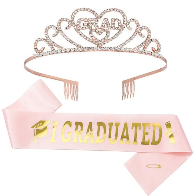 Schouderband Kroon Pak Afstuderen Prom Party Etiquette Riem Strass Hoofdband