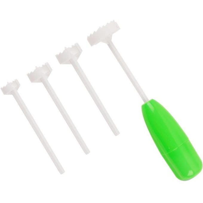 Coupe-légumes en spirale, outils de cuisine, dispositif d'excavation farci pour légumes et fruits, outils de carottier, spiraliseur vert
