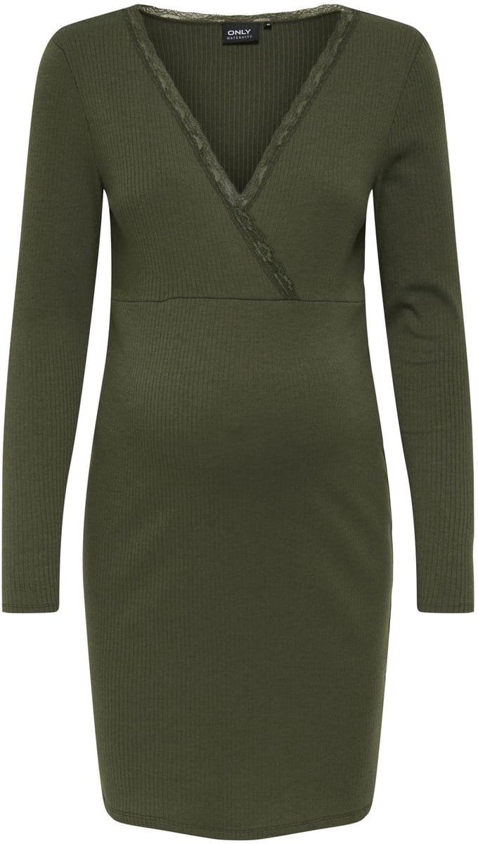 ONLY MATERNITY Jurk OLMIPASS Midi-jurk